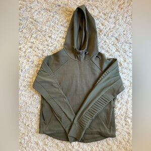 Puma Khaki Green Pullover Hoodie